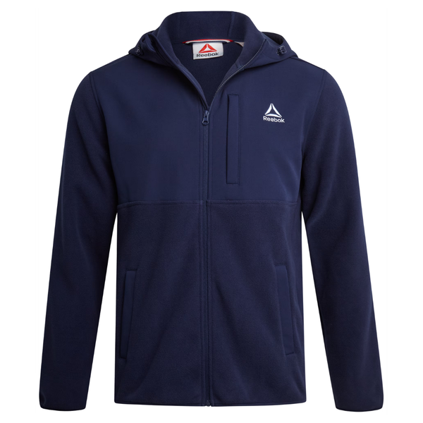 Reebok Men's Polarfleece Hooded Jacket (Sizes L-2XL)