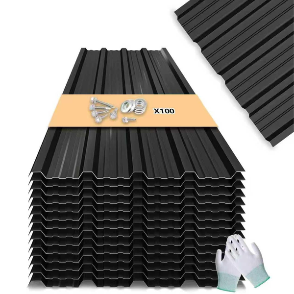 20-Pack Metal Roofing Panels