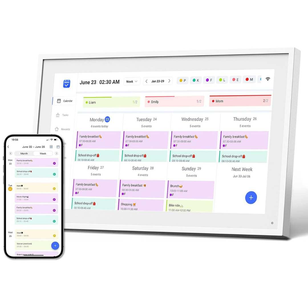Mezed Calendar 10.1" Digital Calendar