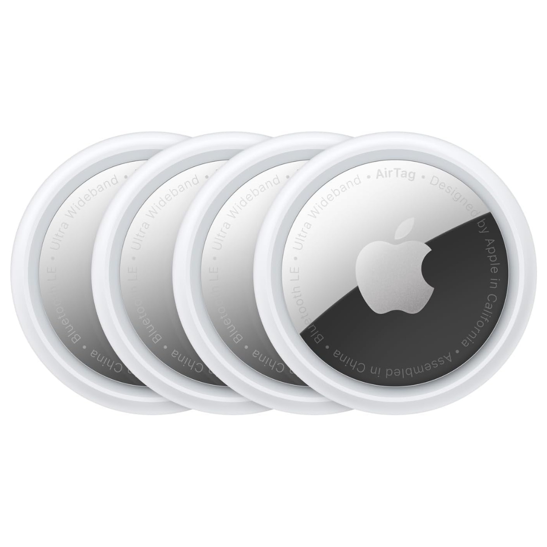 4-Pack Apple AirTags Item Tracker with Apple Find My