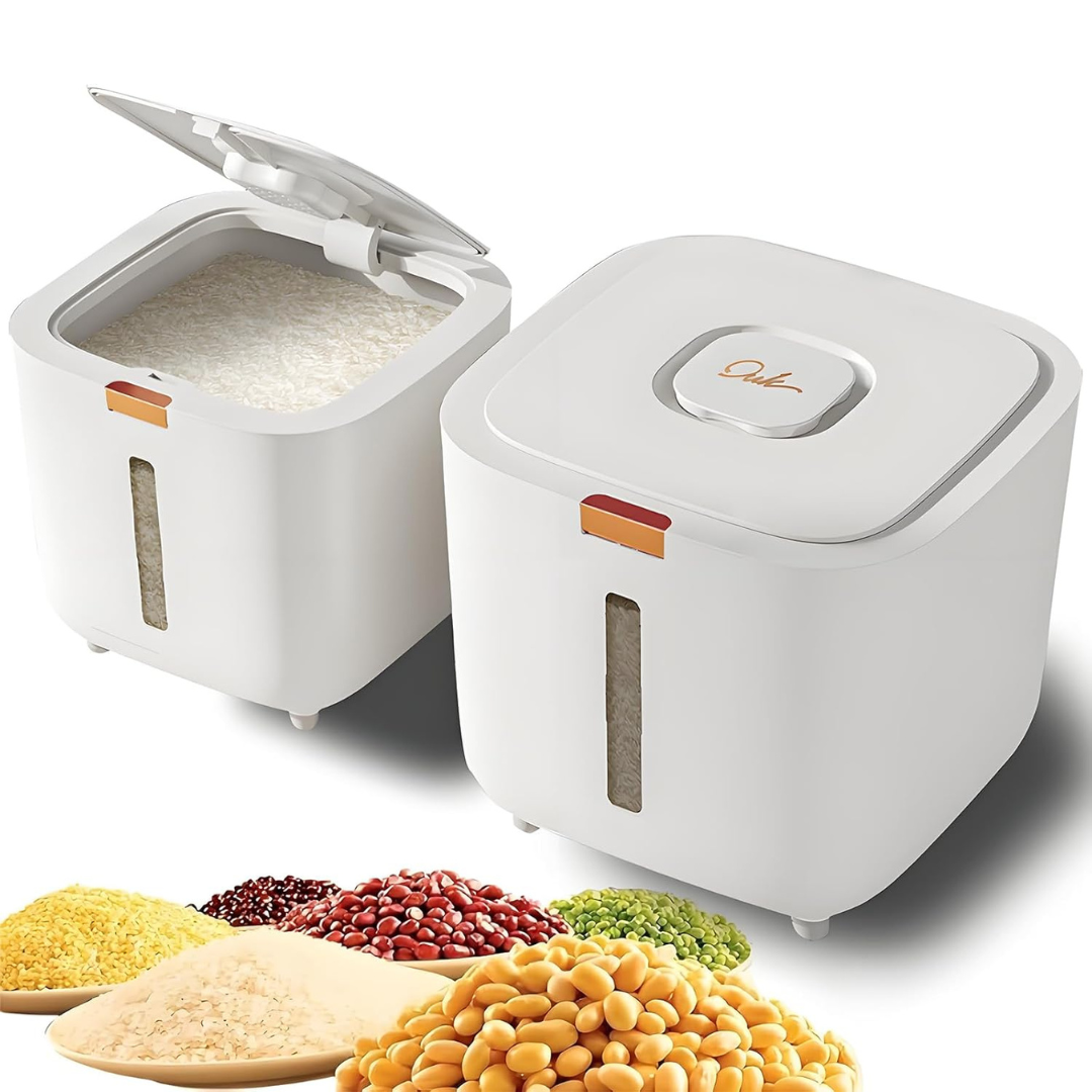 2-Pack Premium Airtight Storage Containers with Locking Lid