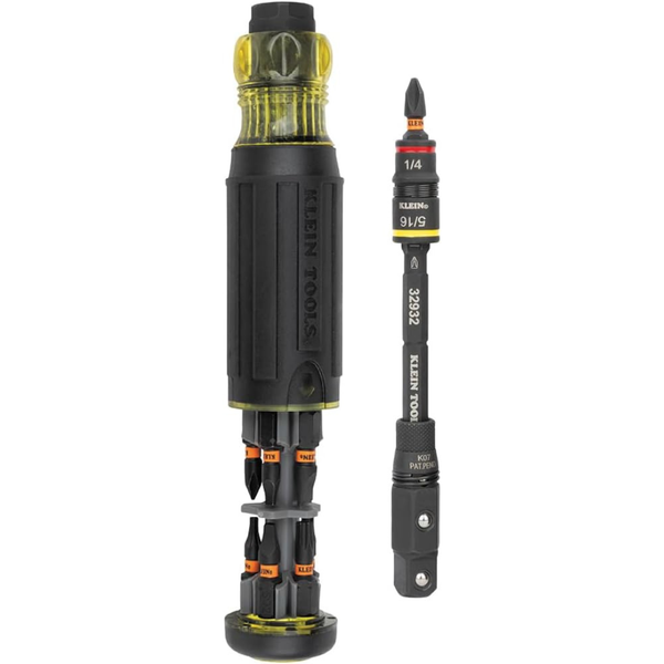 Klein Tools KNECT 16-in-1 Impact-Rated Hybrid Screwdriver/Nut Driver