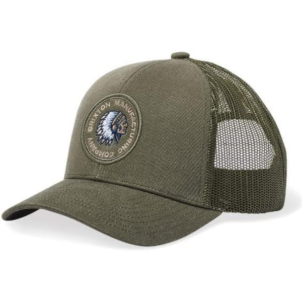 Brixton Men's Wheeler Snapback Mesh Cap