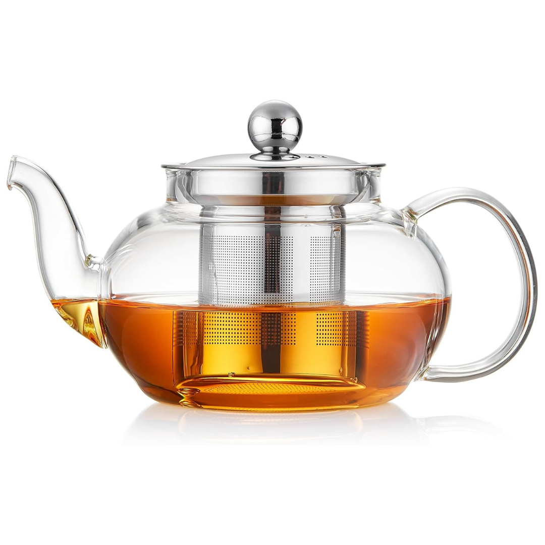 27 oz/800ml Glass Teapot with Removable Infuser