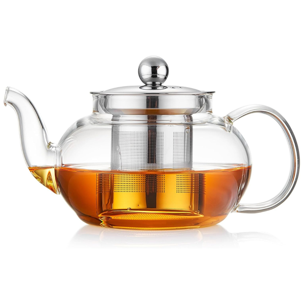 27 oz/800ml Glass Teapot with Removable Infuser