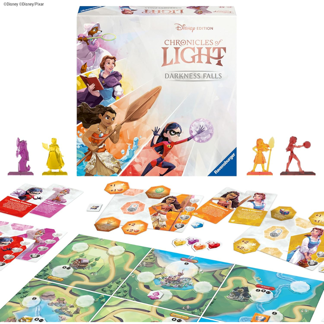 Disney Chronicles of Light: Darkness Falls Family Board Game