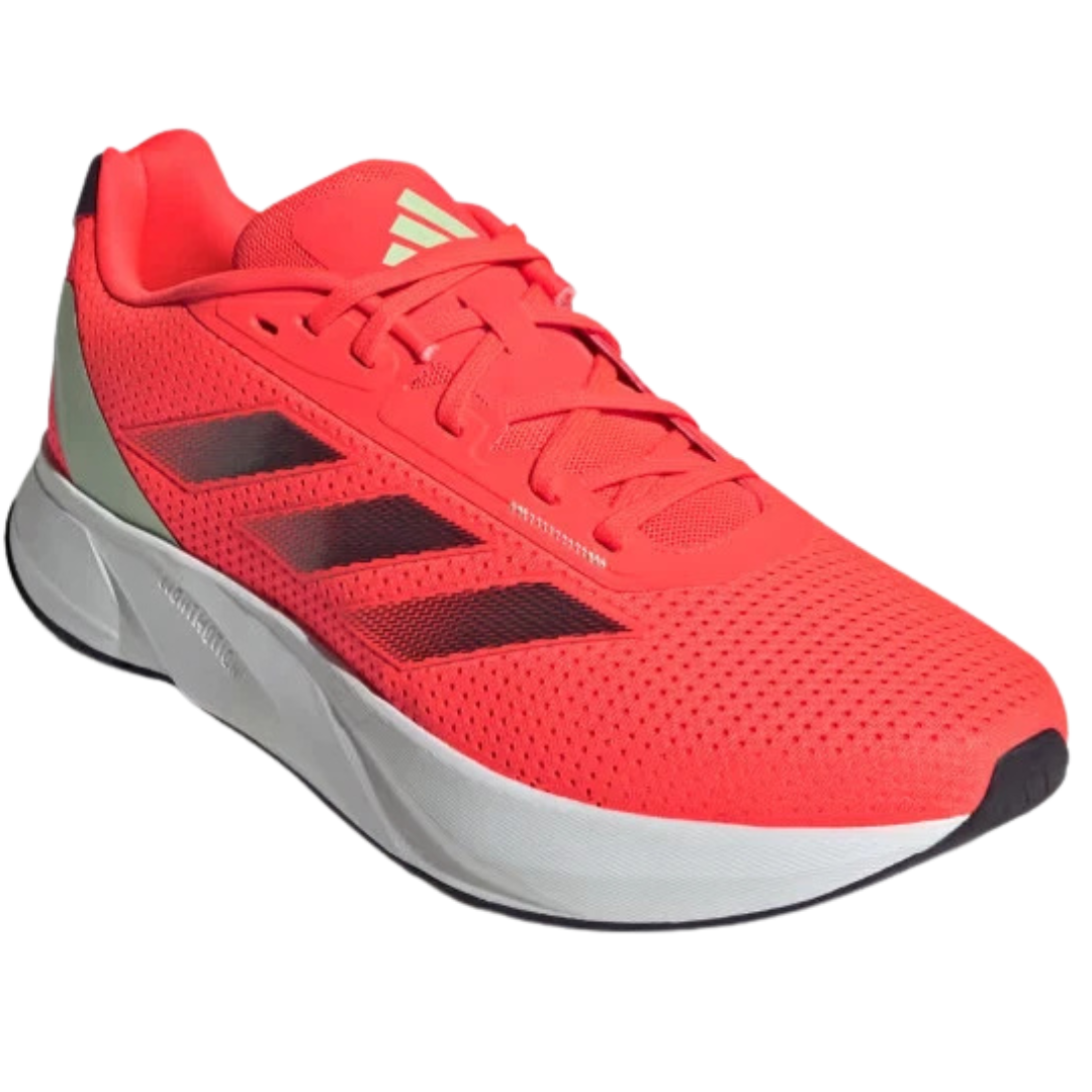 adidas Men's Duramo SL Running Sneaker (Core Black / Solar Red / Grey Six)