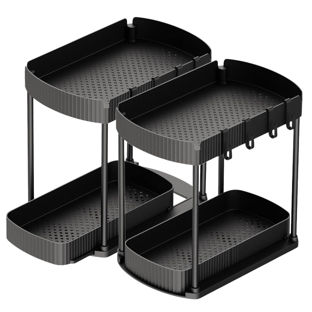 2-Pack Multi-Purpose Pull-Out Storage Organizers (12.8")