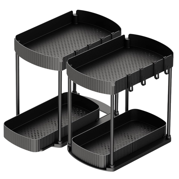 2-Pack Multi-Purpose Pull-Out Storage Organizers (12.8")