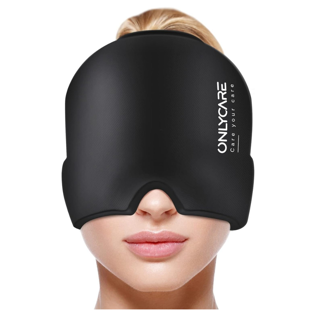 Onlycare Upgraded Odorless Gel Ice Migraine Relief Cap