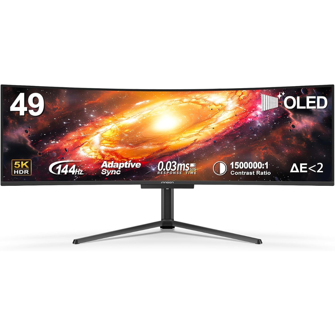 49" INNOCN 49E9R 144Hz OLED Freesync Curved Gaming Monitor