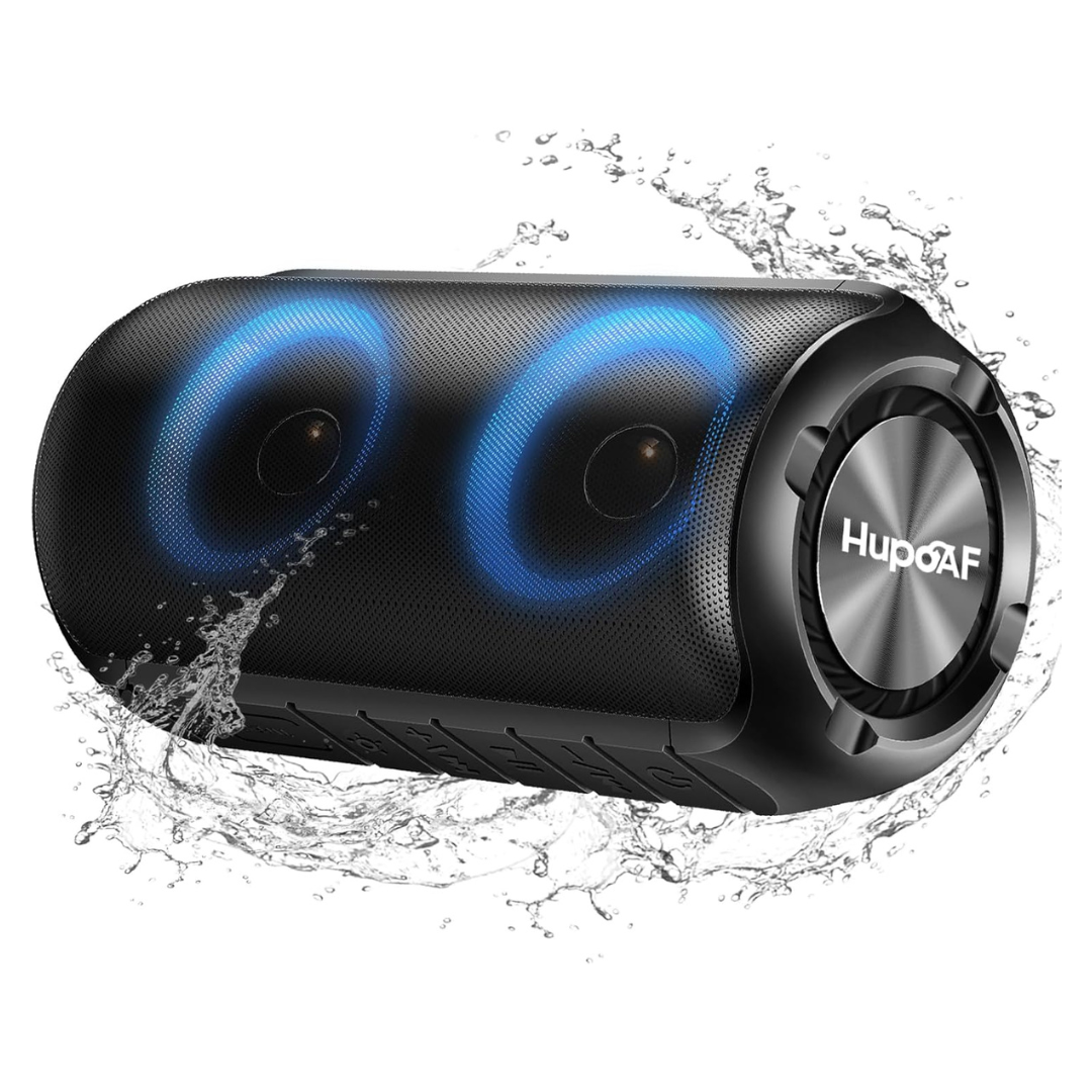 IPX7 Waterproof Portable Bluetooth Speaker with 6D Loud Sound
