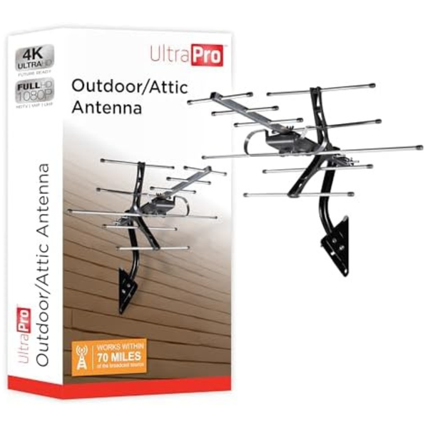 UltraPro Outdoor HD Digital Long Range Smart TV Antenna