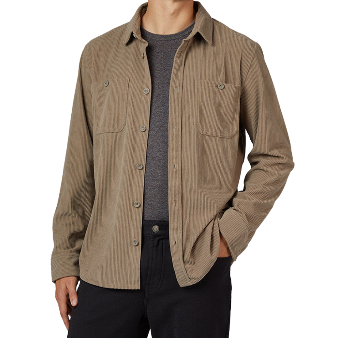 32 Degrees Men's Corduroy Overshirt