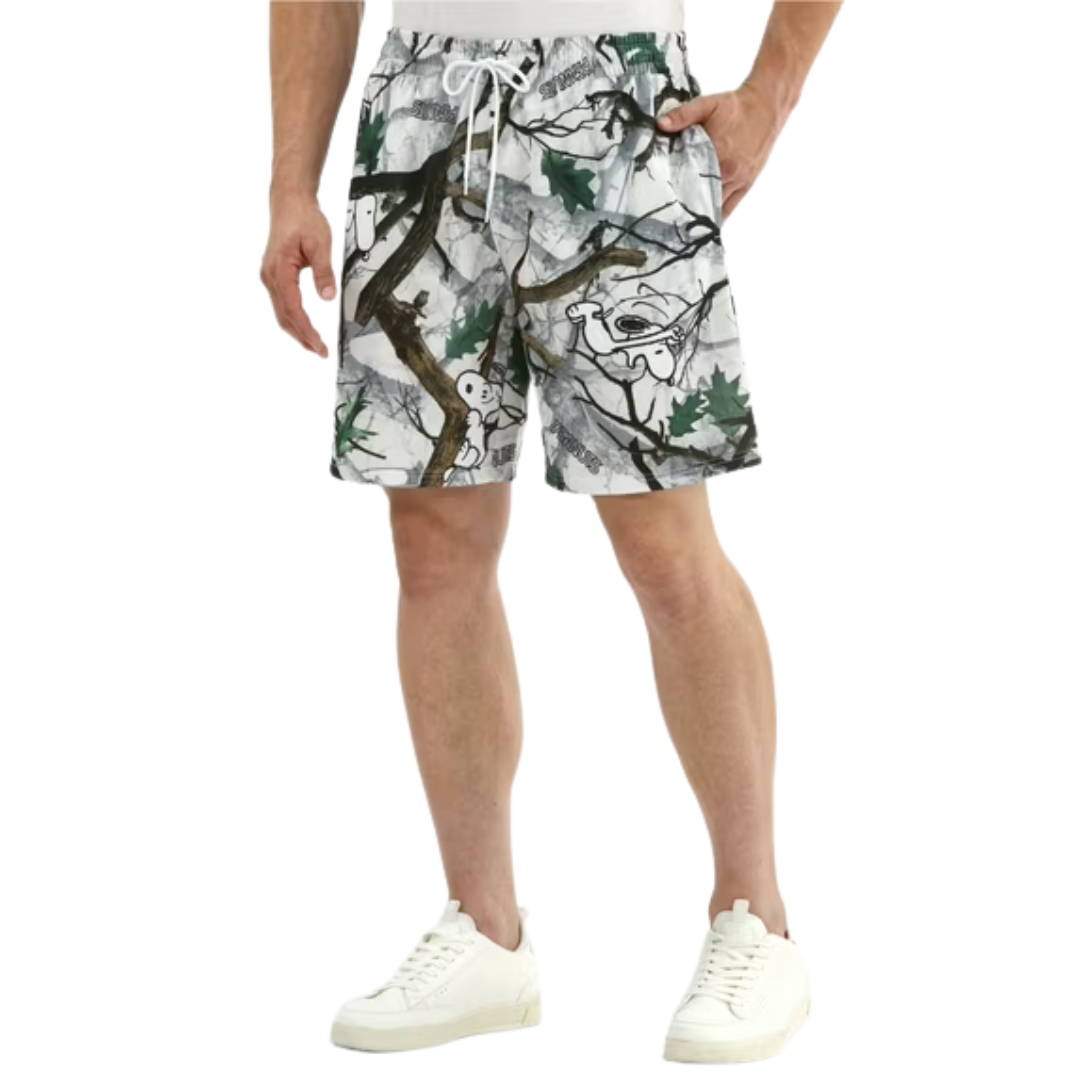 Snoopy Men's and Big Men's Graphic Jogger Shorts