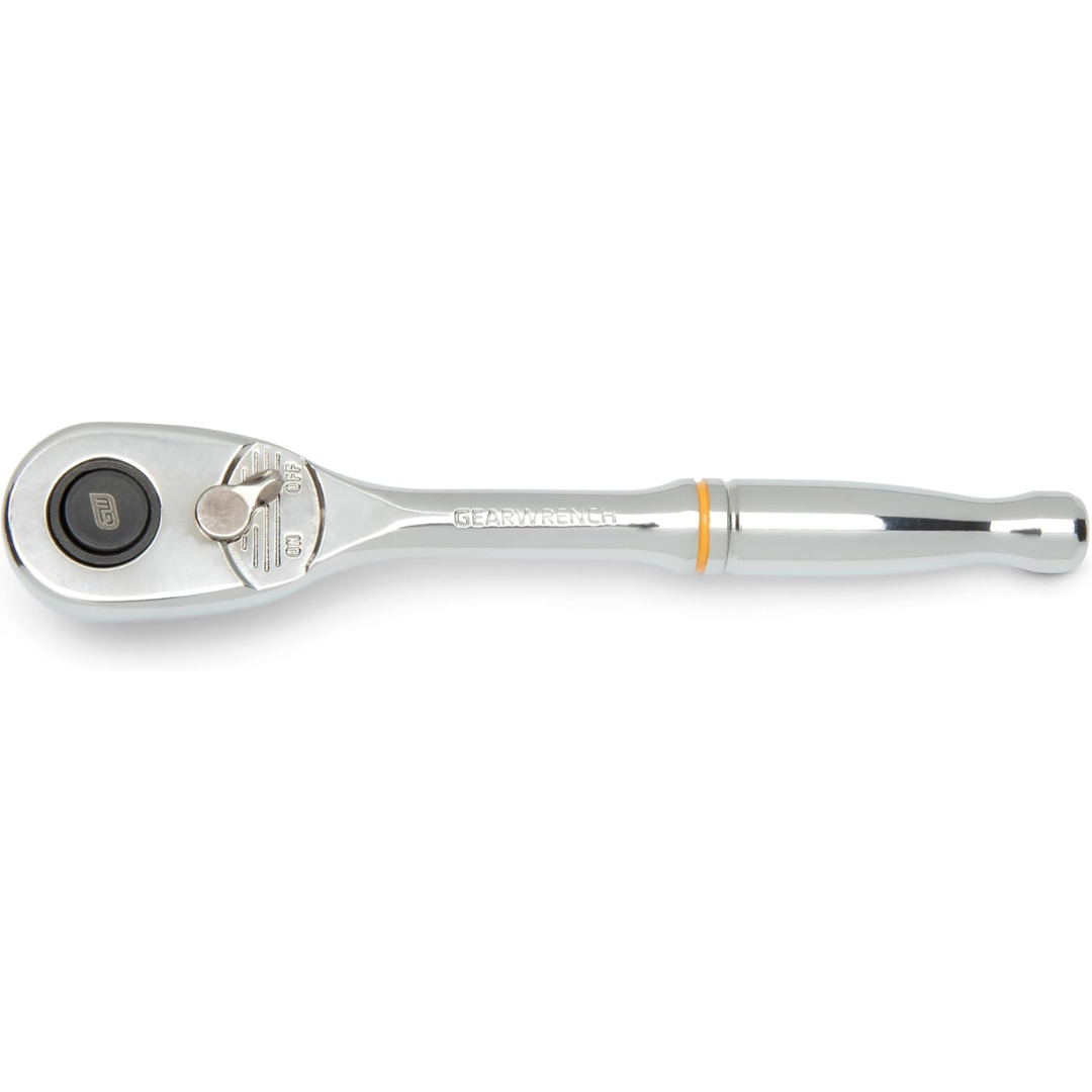 Gearwrench 1/4" Drive 90-Tooth Quick Release Teardrop Ratchet