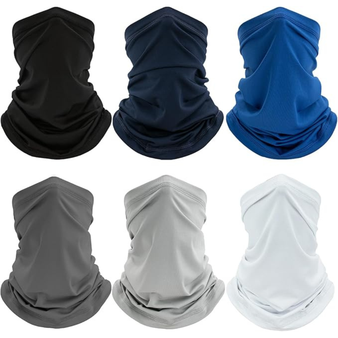 6-Pack Arsvetu UV Protection Cooling Breathable Neck Gaiter