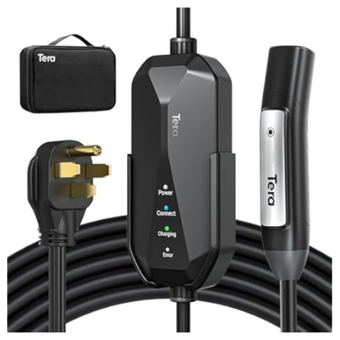 Tera IP66 Waterproof 25ft NACS40A EV Charger