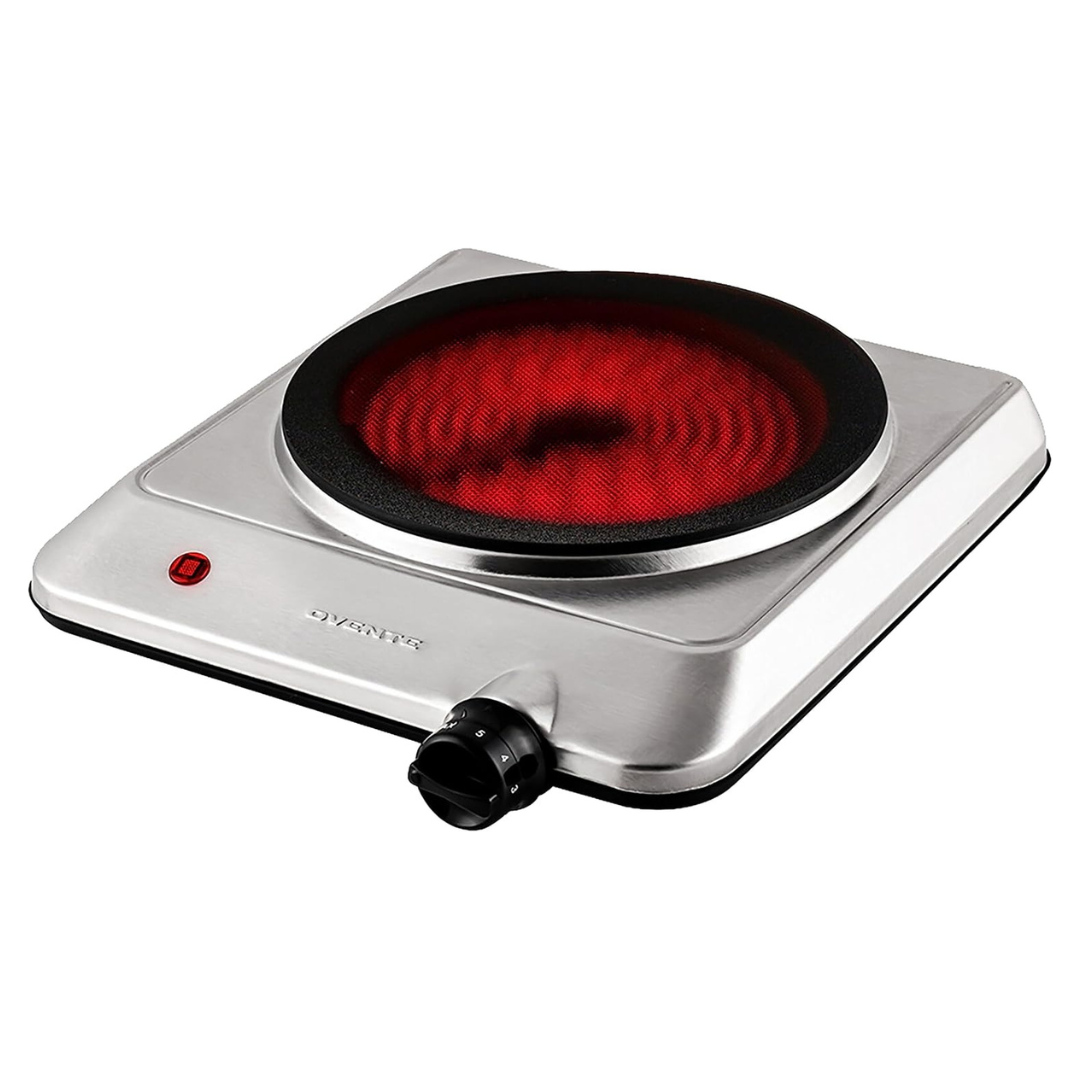 1000W Ovente Countertop Infrared Single Burner