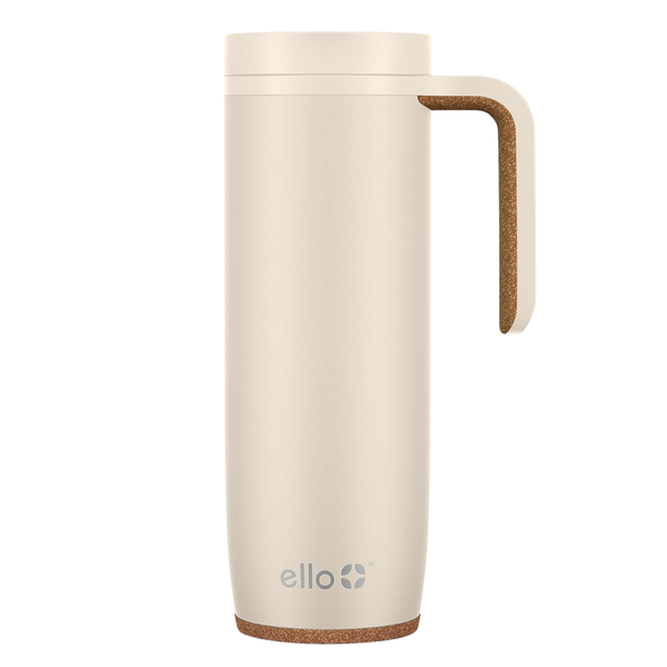18oz Ello Magnet Stainless Steel Travel Mug With Handle & Lid