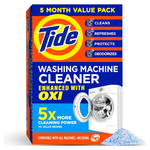 5-Pack Tide Washing Machine Cleaner With Oxi