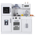 Garvee Pretend Play Wooden Play Kitchen Set