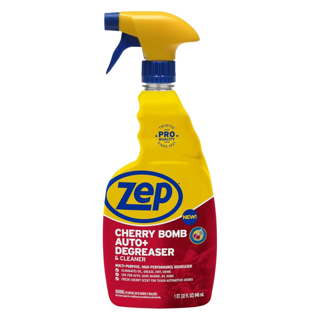 Zep Cherry Bomb Auto+ Degreaser & Cleaner, 32 oz