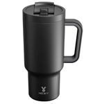32oz Meoky Stainless Steel Tumbler W/ Lid, Handle, Flip Straw & Straw
