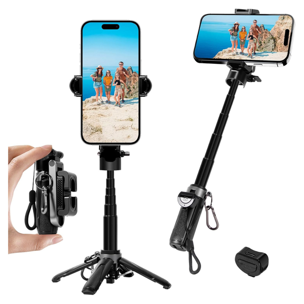 3-in-1 Selfie Stick Mini Tripod With Remote Control