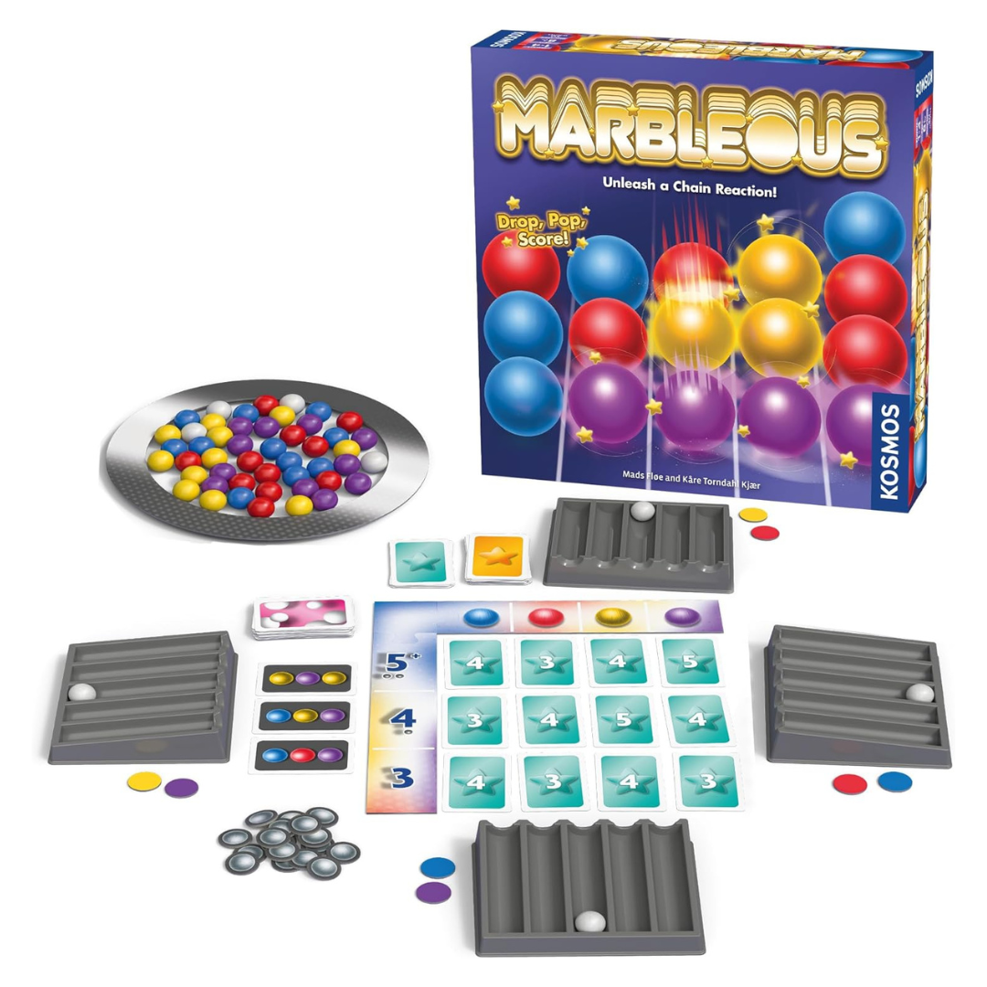 Marbleous Colorful Marble Strategy Game