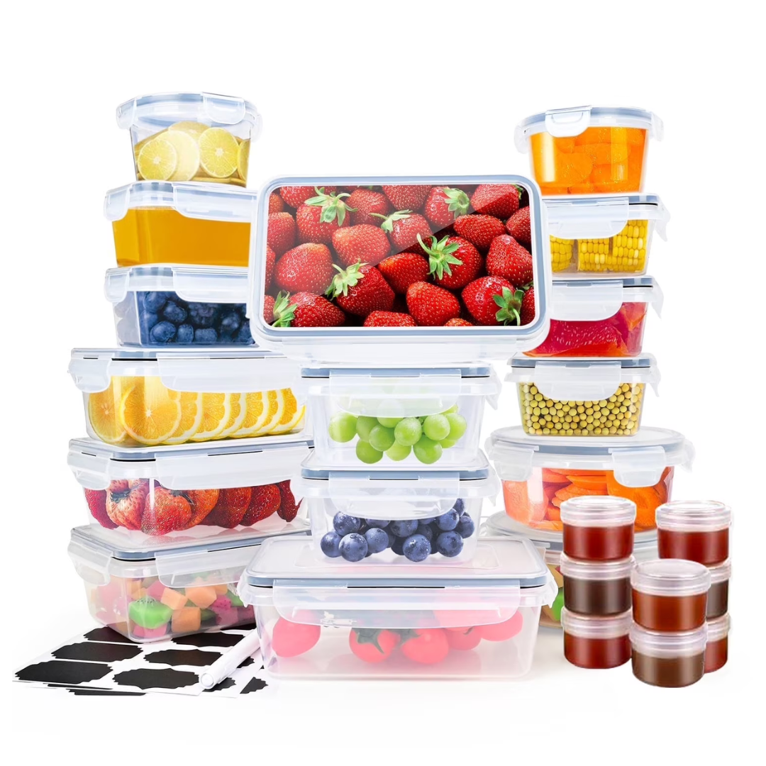 52-Piece Tinana Kitchen Food Storage Containers With Airtight Lids