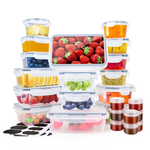 52-Piece Tinana Kitchen Food Storage Containers With Airtight Lids