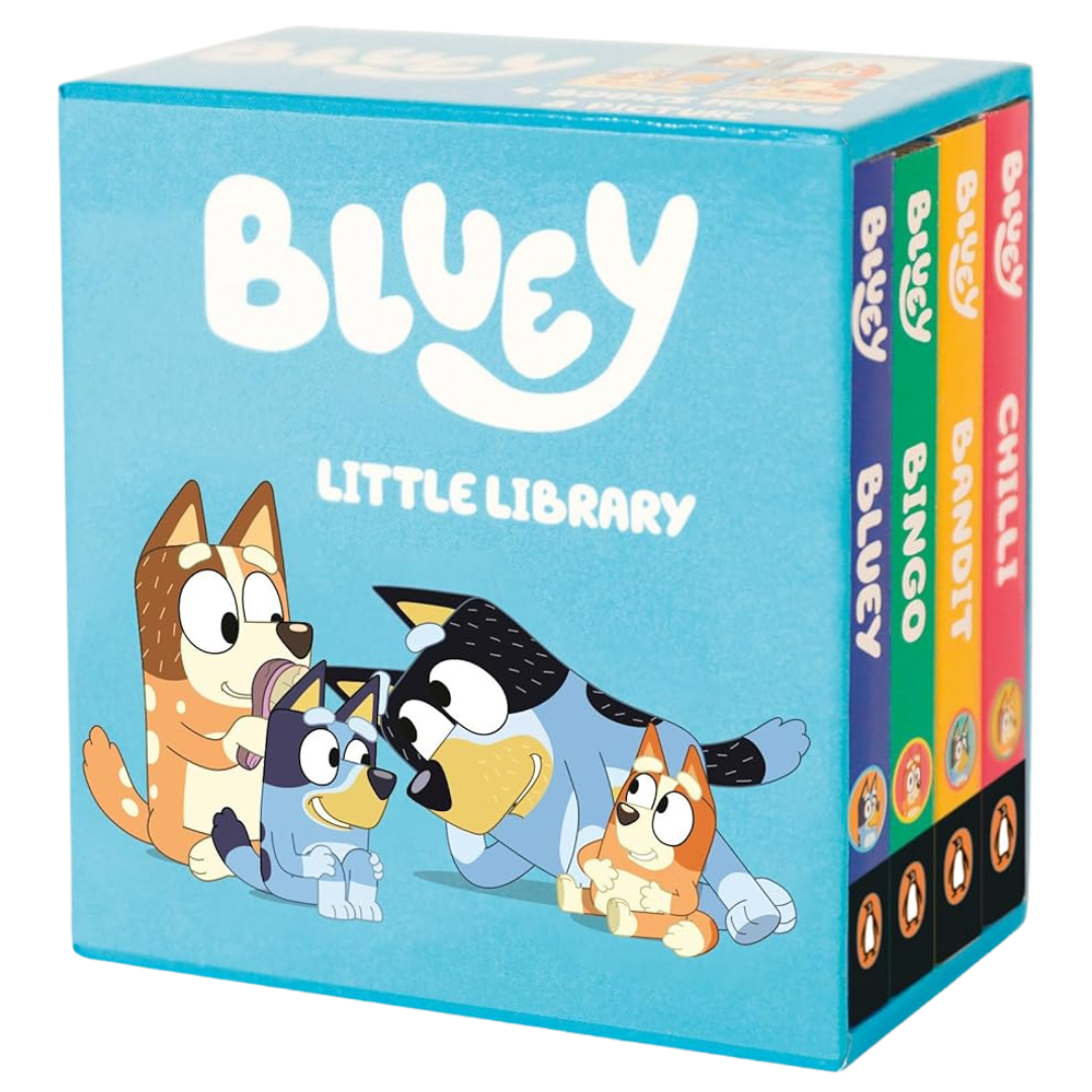 Bluey: Little Library 4-Book Box Set (Board Book)