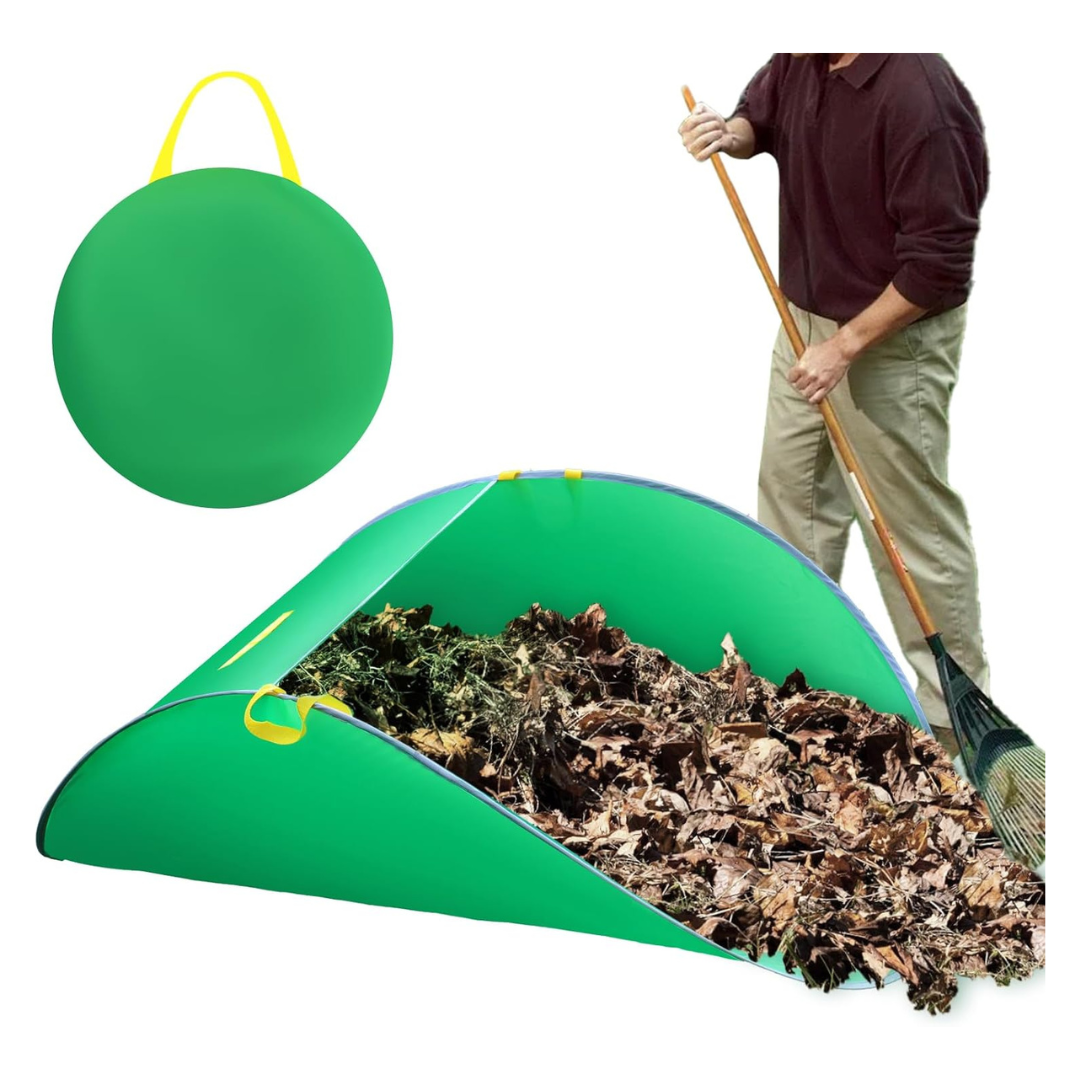 UQM Portable Pop Up Leaf Collector & Garden Bags