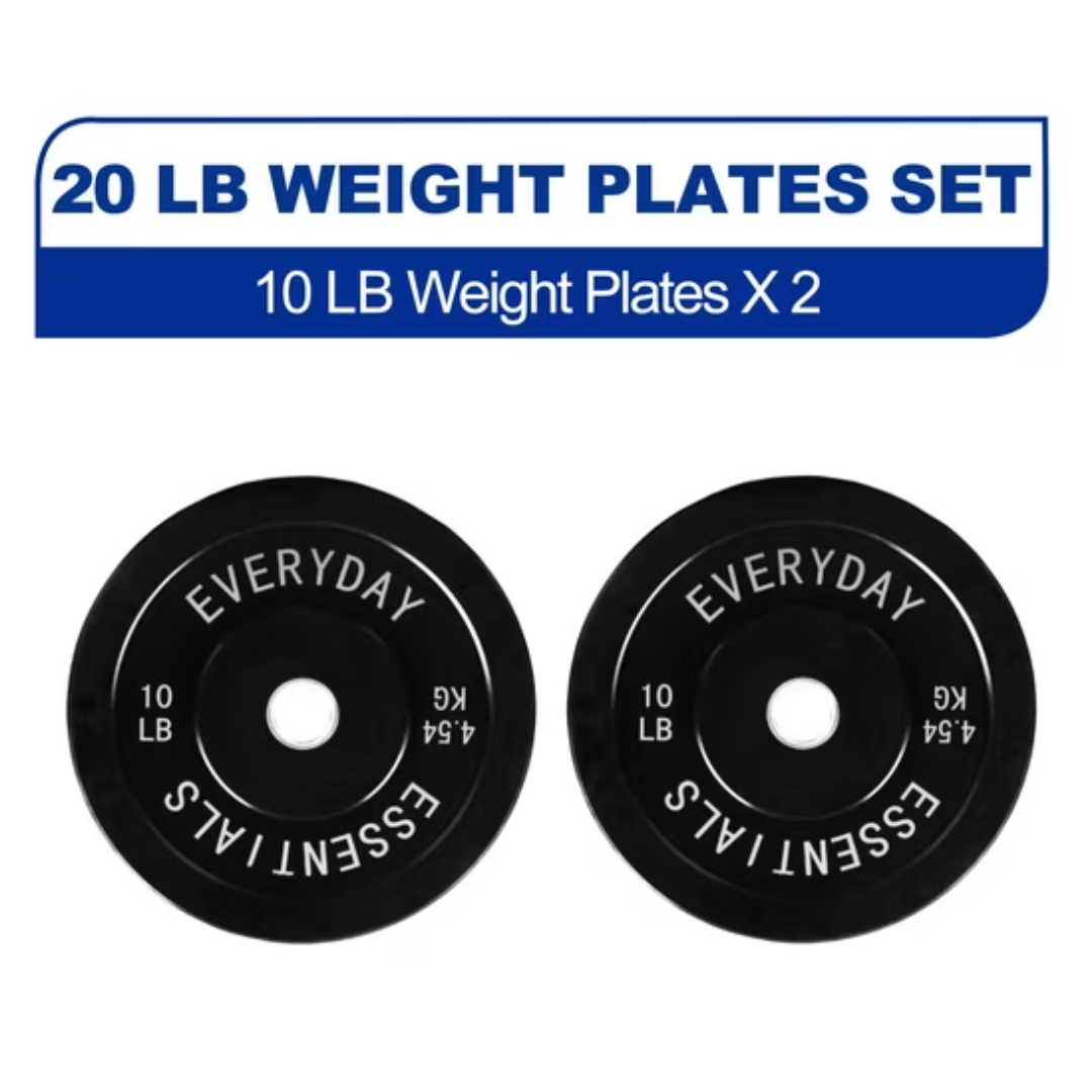 10-lb Pair BalanceFrom Olympic Bumper Plate Weight Plate