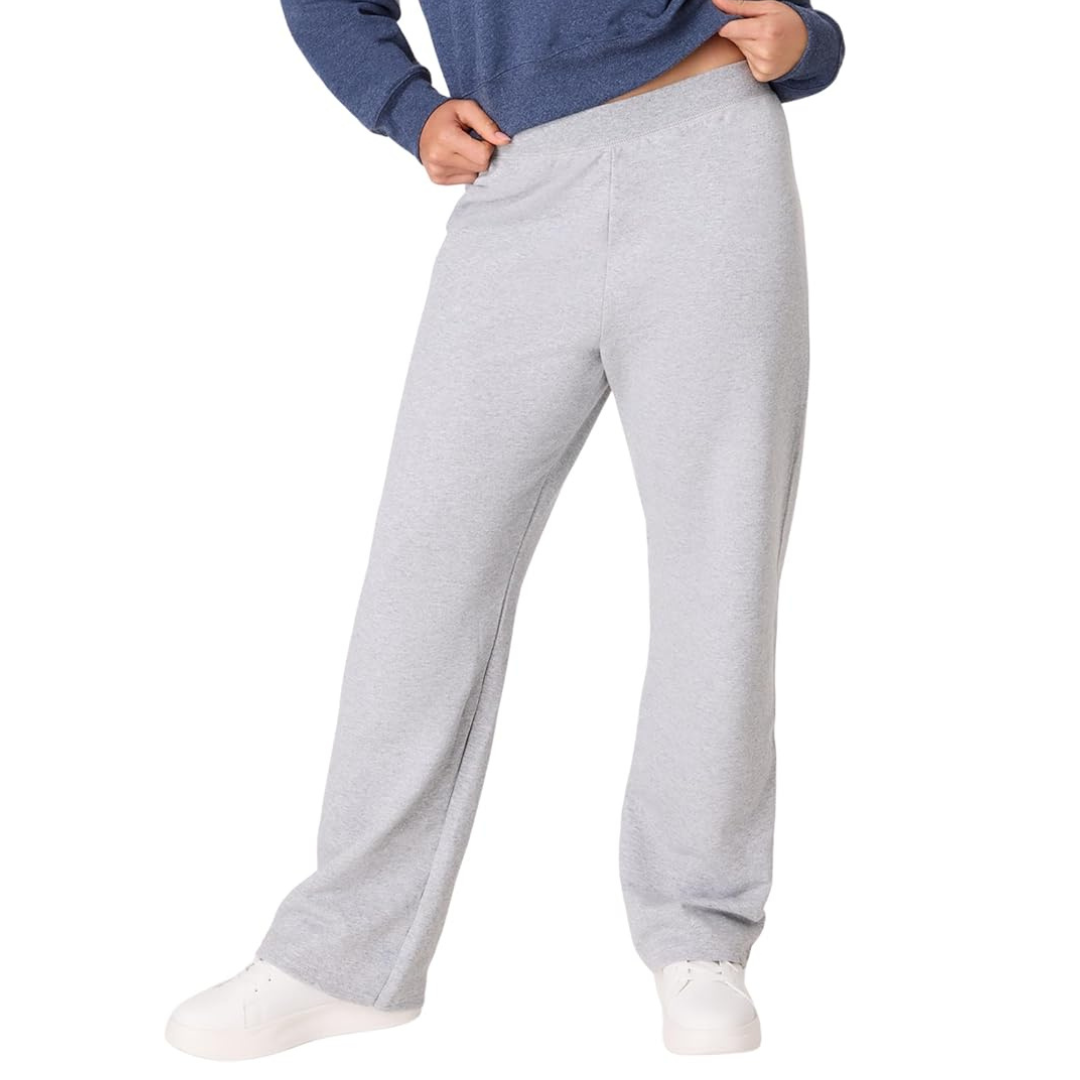Hanes Women's EcoSmart Fleece Open Bottom Sweatpants (S-XXL)