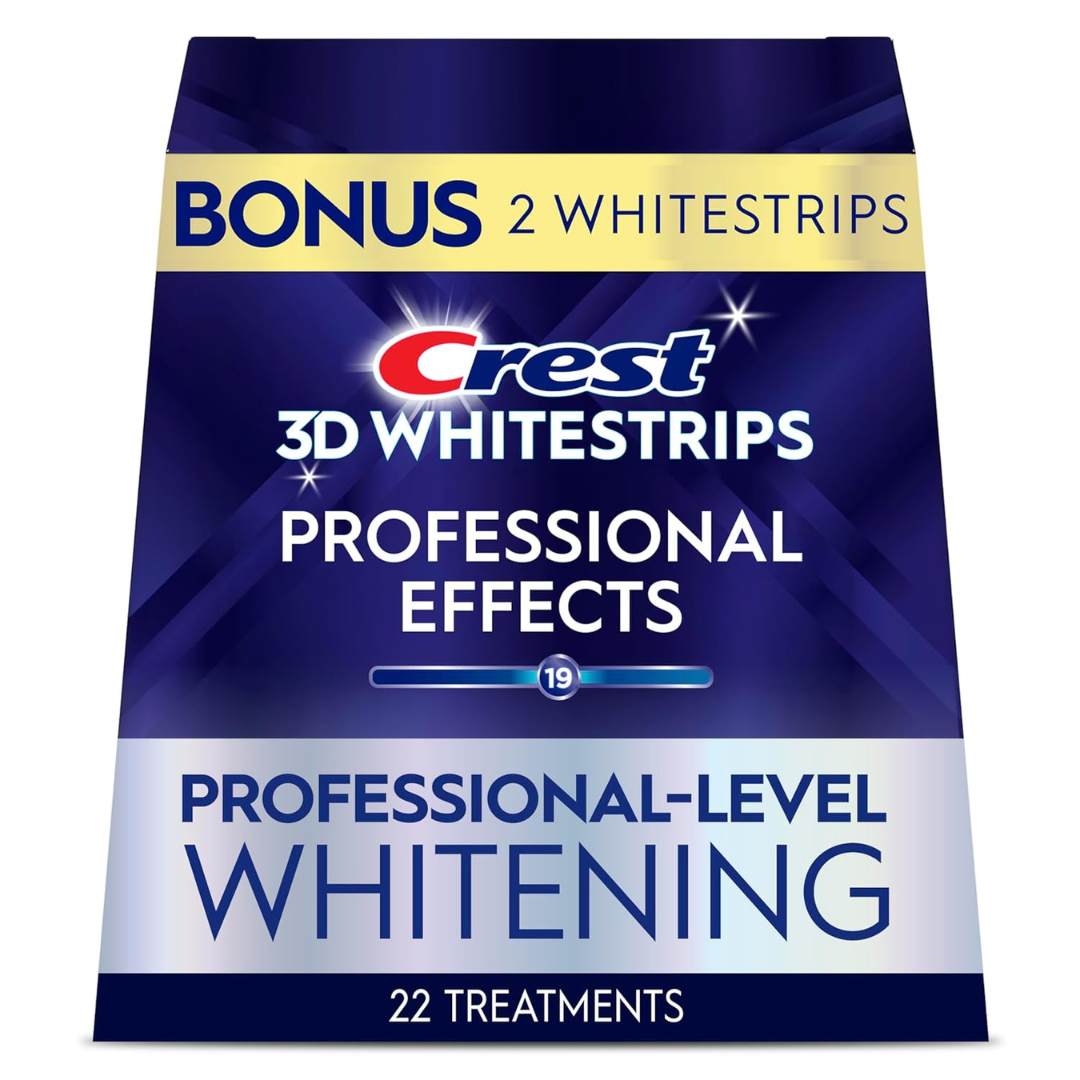 44-Strips Crest 3D White Effects 22 Treatments Teeth Whitening Kit