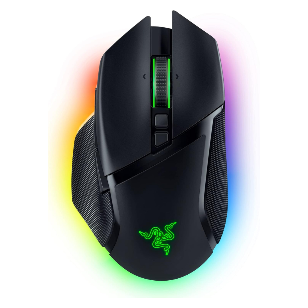 Razer Basilisk V3 Pro Wireless Gaming Mouse With HyperScroll Tilt Wheel (Black)