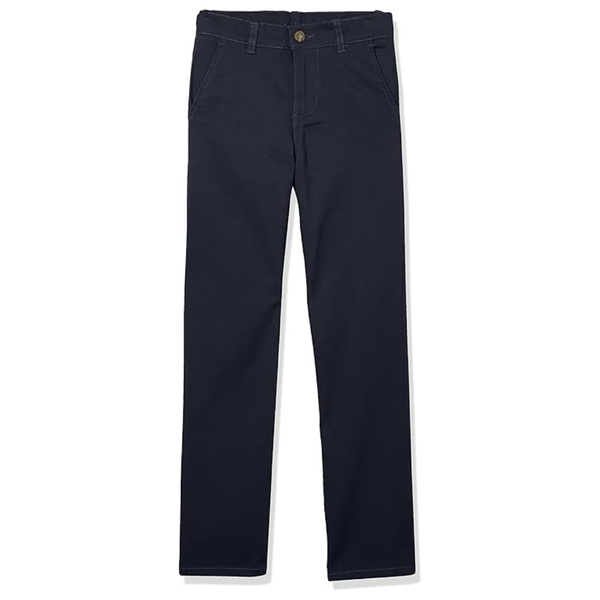 IZOD Boys Stretch Flat Front Comfort Waistband Pants