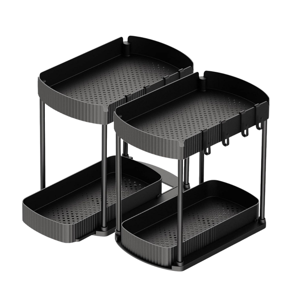 2-Pack Multi-Purpose Pull-Out Storage Organizers (12.8")