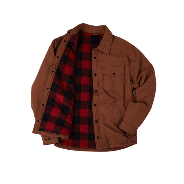 32 Degrees Men's Commuter Tech Fleece-lined Shirt Jacket (4 Colors)