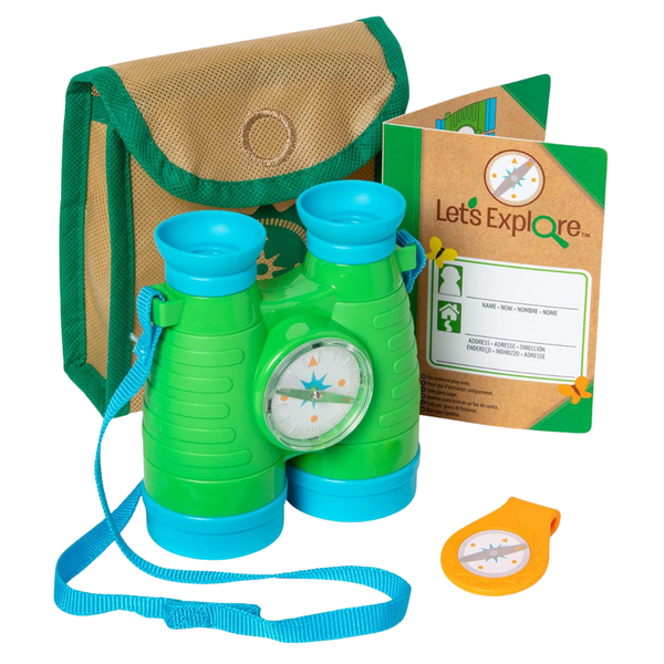 Melissa & Doug Let's Explore Binoculars & Compass Play Set