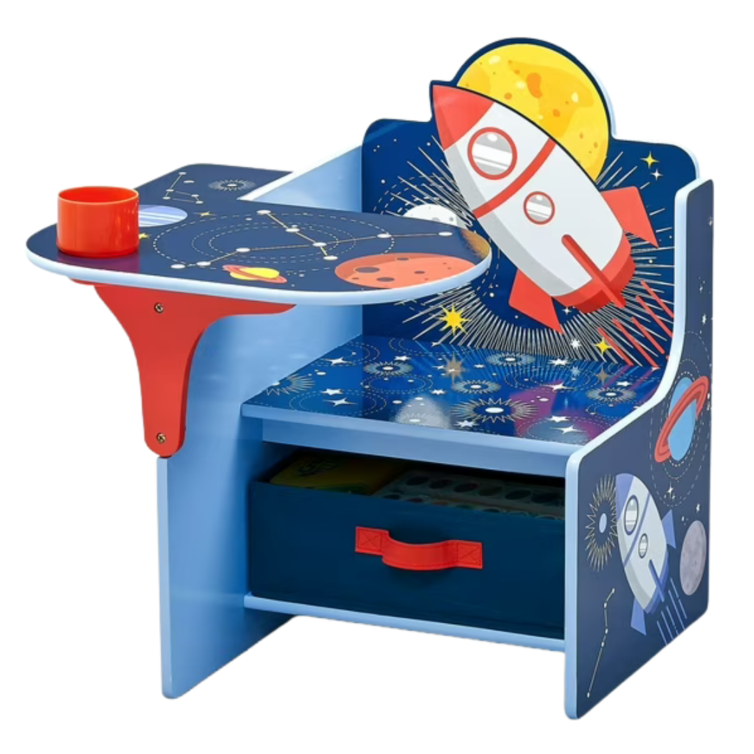 Delta Children Space Adventures Chair Desk With Storage Bin
