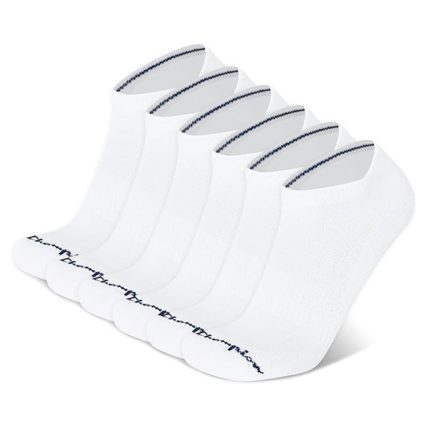 6-Pack Champion Men's Cushion Low Cut Socks