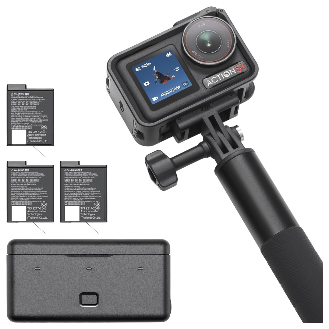 DJI Osmo Action 5 Pro 4K Camera Adventure Combo