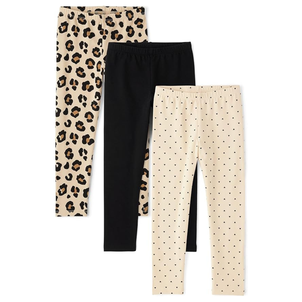 3 Pack The Children's Place Girls Assorted Leggings (Various)