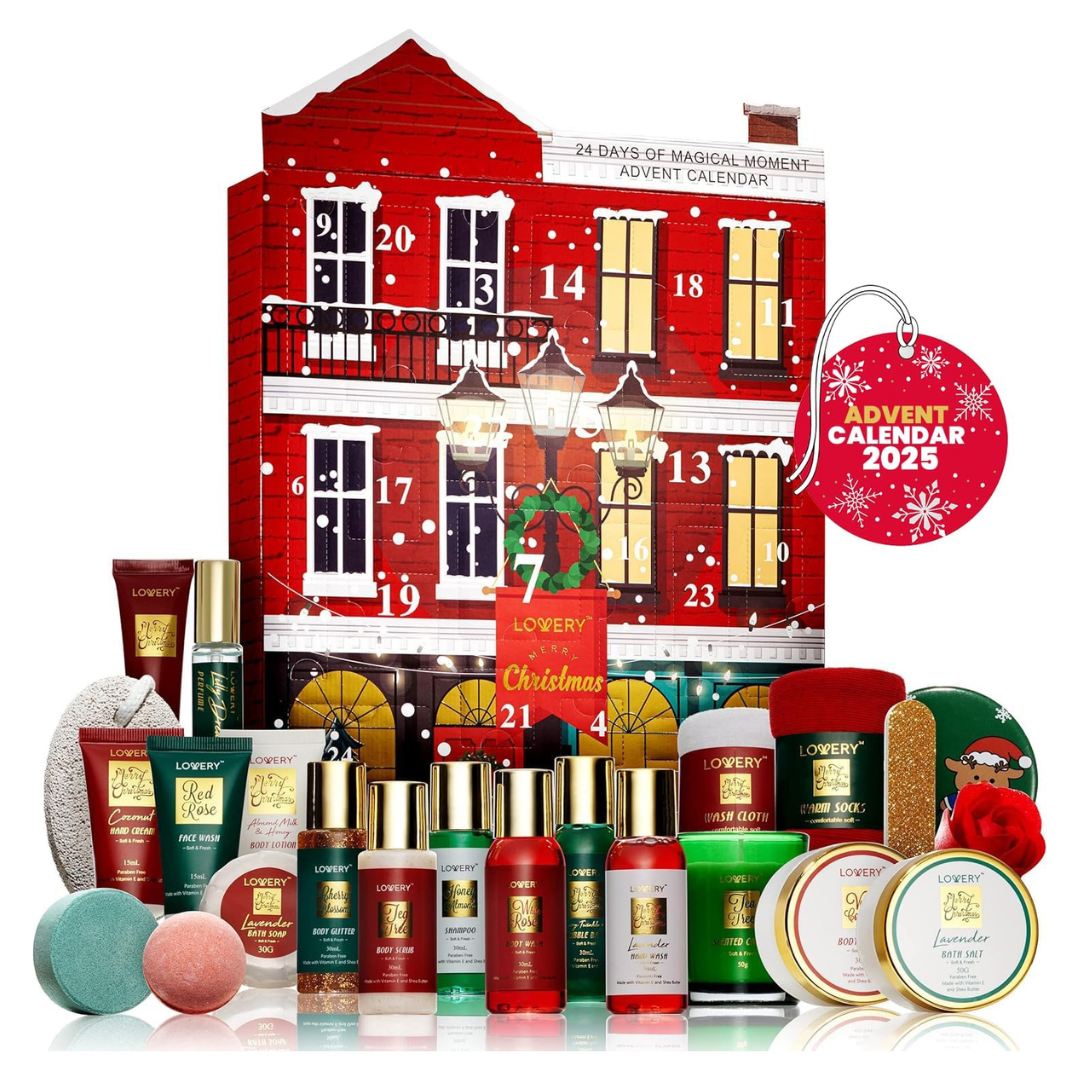 LOVERY 2025 Makeup & Skincare Countdown Beauty Advent Calendars