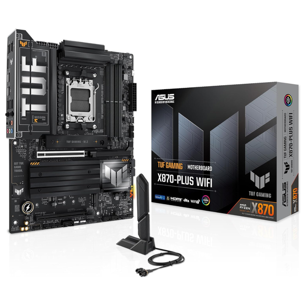 ASUS TUF Gaming X870-PLUS WiFi AMD AM5 X870 ATX Motherboard