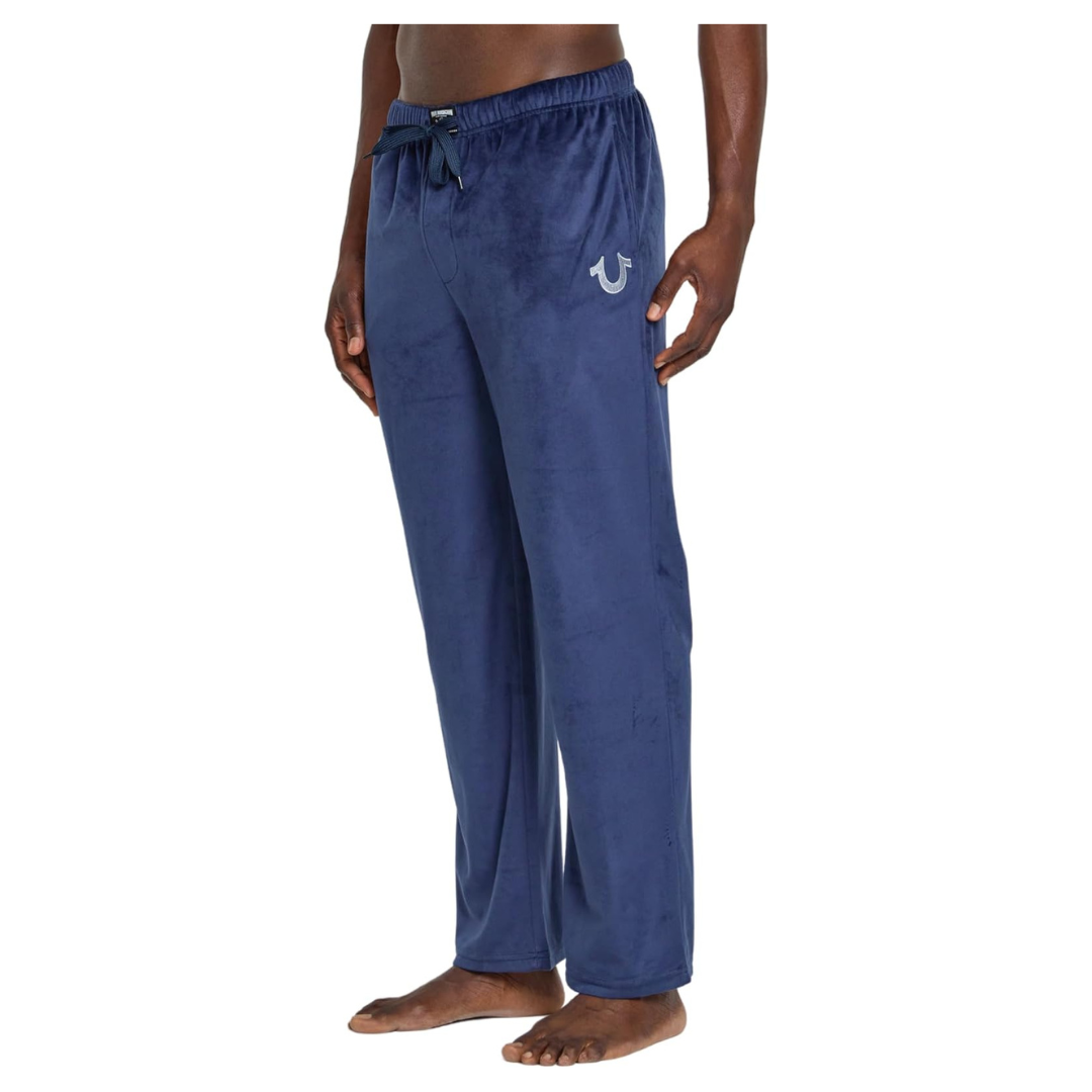 True Religion Men's Men's PJ Fuzzy Lounge Soft Fleece Pant
