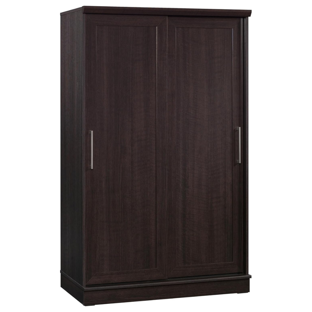 Sauder Homeplus Wardrobe Cabinet With Sliding Doors
